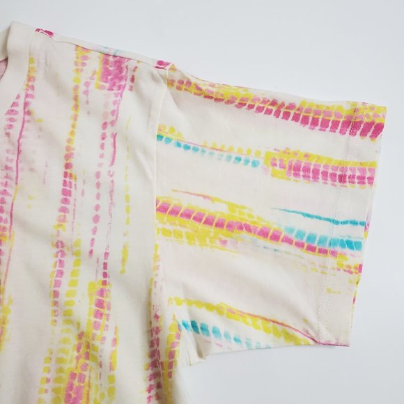 Hemant & Nandita Tie-Dye T-Shirt M Tee Cotton Short Sleeve Crewneck Handmade - Picture 9 of 13